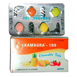 Kamagra Chewable 100 mg / Sildenafil