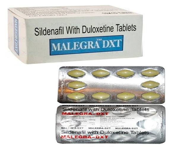 Malegra DXT 130mg / Sildenafil / Duloxetine